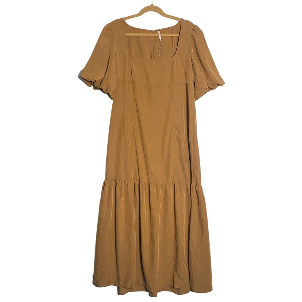 Free People Tan Maxi Dress